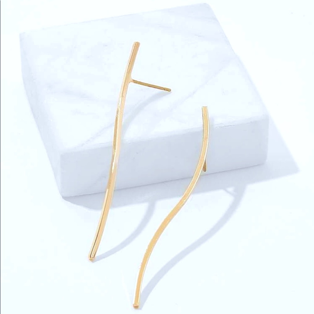Bar Design Minimalist Earrings